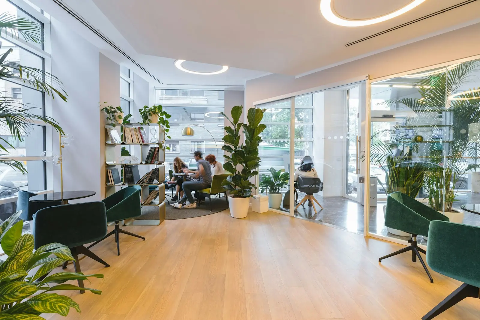MINIMA-team aan het werk op kantoor