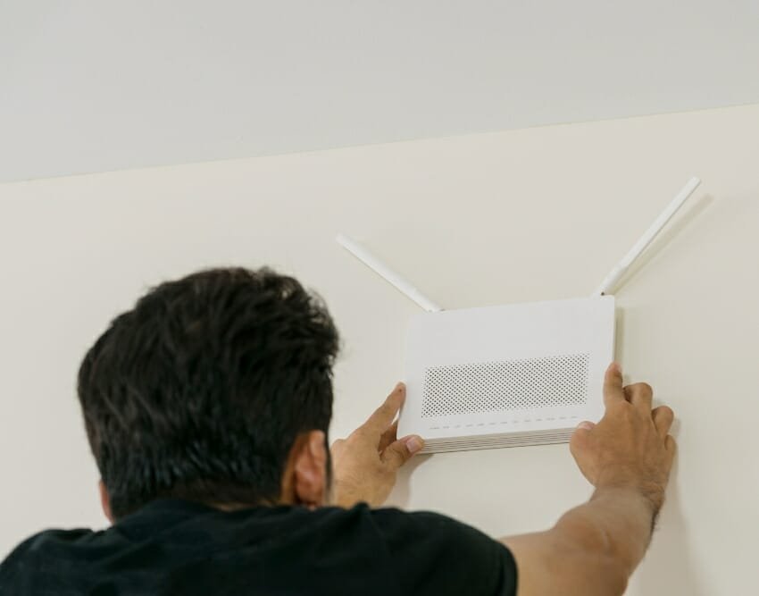 Plaatsing netwerk access point door MINIMA