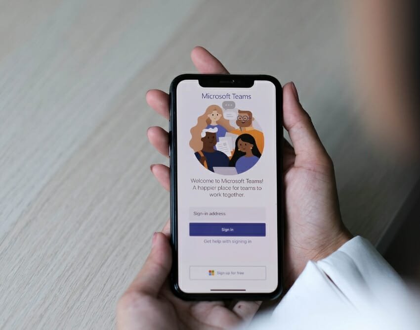 Microsoft Teams op mobiel geleverd door MINIMA